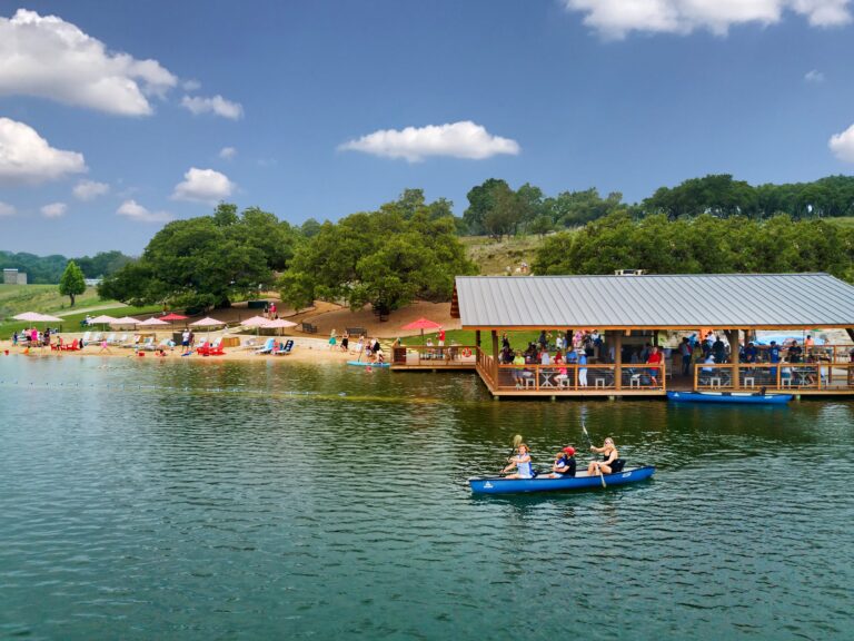 Canoeing on Longhorn Lake